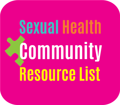 Sexual Health Community Resource Guice 